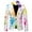 White, variant on Men's Blazer Casual Jacket For Men Color Printed Loose Fashion Trendy Suit Jacket Floral Pattern Party Prom Suit Jacket