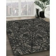 thumbnail image 2 of Ahgly Company Indoor Rectangle Patterned Black Novelty Area Rugs, 7' x 10', 2 of 6