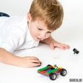 thumbnail image 3 of 400 Piece Wheels, Tires, and Axels Set - Building Brick Compatible Play Kit, 3 of 6