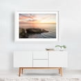 thumbnail image 2 of Serene Arch Coastal Sunset - San Diego California Photography White Framed Wall Art Print 20 x 30 inches, 2 of 3