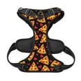 thumbnail image 4 of Kdxio Cartoon Pizza Print No Pull Dog Harness Adjustable Reflective Oxford Easy Control Medium Large Dog Harness for Training and Everyday-Large, 4 of 8
