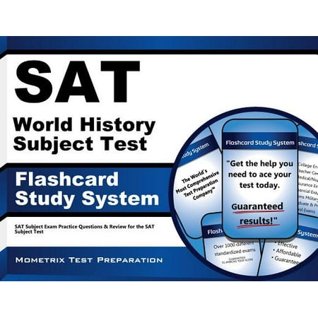 Sat World History Subject Test Flashcard Study System
