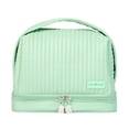 thumbnail image 2 of Bolsa de aseo de viaje duradera jinwen Neceser de viaje Verde claro, 2 of 7