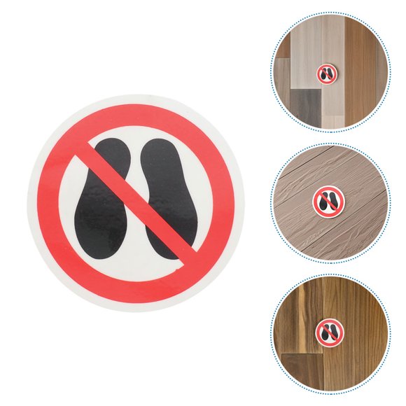 Houderco 8Ud De Advertencia Seguridad Adhesivas Para Con Visible Y Resistente Al Agua