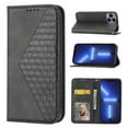 thumbnail image 1 of ELEHOLD iPhone 14 Pro Max Flip Wallet Case Card Slots Card Holders Kickstand Magnetic Lanyard Shockproof Anti-Scratch Case 6.7inch,Black, 1 of 7