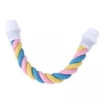 thumbnail image 1 of Bunblic 3x Flexible Bird Rope Perch Hanging Swing Perches Perches Climbing Rope for Parrot Budgie Parakeet Cockatiels Canary Small Pet Supplies 3 Pcs, 1 of 7