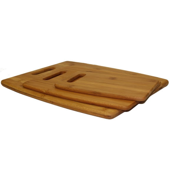 Set de Tablas de Cortar Oceanstar CB1156 de Bambú Pequeña-Mediana-Grande