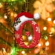thumbnail image 4 of Uuiauoio Personalized Acrylic Christmas Alphabet Ornaments DIY Holiday Decor with Festive Symbols for Home Tree Hanging Decoration, 4 of 5