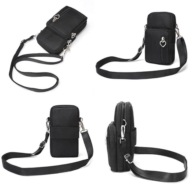 Multifunction Ladies Girls Small Crossbody Shoulder Bag Multifunction Ladies Girls Wristlet Handbags
