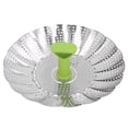thumbnail image 4 of Cesta de vapor plegable, cesta de vapor Cesta de vapor inoxidable multiusos Rejilla de vapor Parte superior de la línea, 4 of 8