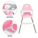 thumbnail image 4 of KIDDOS, Silla Periquera Para Bebe Alta Plegable Portatil 3 En 1, 4 of 4