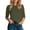 Army Green, variant on Womens Tee Fashion Solid Color Round Neck Point Sleeve Petite Clothing for Women,Pink,M