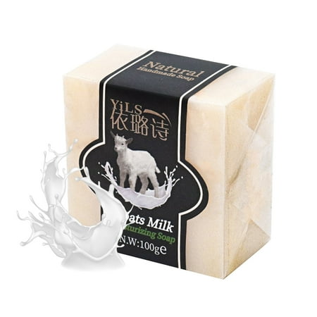 Goat Milk Bar Soap, Powerful Natural Skin Cleanser For All Skin Types, Handmade, Gentle Goat Milk Cleansing Soap, Natural Soap Base, Clearance Under $5.00