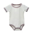thumbnail image 4 of Timegard Toddler Baby Clothes Boy Girl Newborn Cotton Comfy Onesie Short Sleeve Infant Rompers Unisex, 4 of 5
