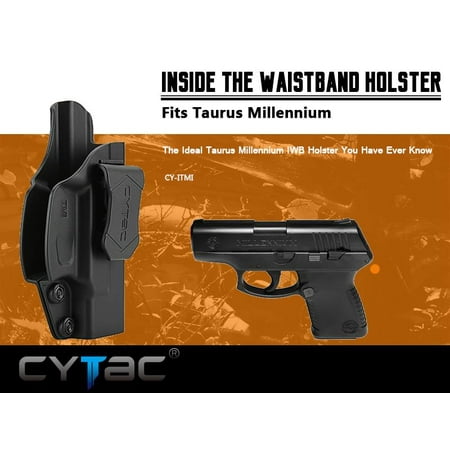 CYTAC Inside the Waistband Holster | Gun Concealed Carry IWB Holster | Fits Taurus Millennium /