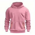 thumbnail image 3 of Nskgu Boys Sweatshirts Long Sleeve Fleece Hoodie Thick Fashion Plain Hooded Pullover For Teens Fall Kids Clothes, 3 of 4