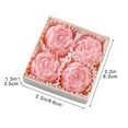 thumbnail image 3 of Set de regalo de velas perfumadas de peonía y rosa | Velas de aromaterapia de 4 piezas en lata | Regalos de boda, aniversarios y decoración del hogar, 3 of 6