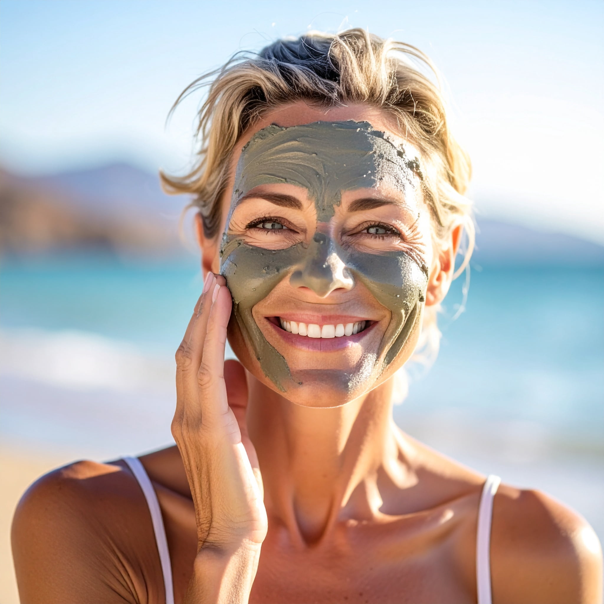 Bold Beautiful Cosmetics Dead Sea Mud Mask | Made in Jordan | Natural Skincare for Women & Men | 7.05 Oz