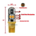 thumbnail image 4 of 2X 35 Watts T10/192 2538 Chip LED High Power Amber/Yellow Interior Light Bulbs (T10, Yellow), 4 of 5