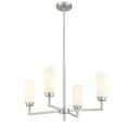 thumbnail image 4 of Meridian M100129MBK 4-Light Chandelier in Matte Black, 4 of 7