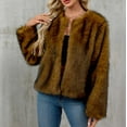 thumbnail image 6 of Uaswgudfs ​Women's Luxury Faux Fur Winter Coat - Plush Thermal Insulated Long Sleeve for Commute & Social Events​, 6 of 8