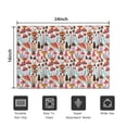 thumbnail image 5 of Colorful Mushroom Plant White Pattern Door Rugs,Washable Non Slip Door Mats Indoor,Decorative Door Mats,Entry Mat Indoor for Entrance,Bedroom,Kitchen,Bathroom,16"x24", 5 of 6