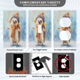 thumbnail image 3 of Light Switch Cover Switch Plate Outlet Cover Plug Cover for Electrical Unused Outlet Cover Cute Hedgehog in Hat, 3 of 6