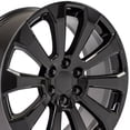 thumbnail image 5 of New 22 inch Aluminum Wheel for 99-22 Chevrolet Silverado 1500 Black Rim, 5 of 6