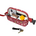 thumbnail image 4 of Red Christmas Snowflake Tree and Star Pattern Cute Fanny Packs for Women,Travel Waterproof Crossbody Fanny Bags Waist Purse for Women Anti Theft Adjustable Strap for Running Travel Cycling, 4 of 6