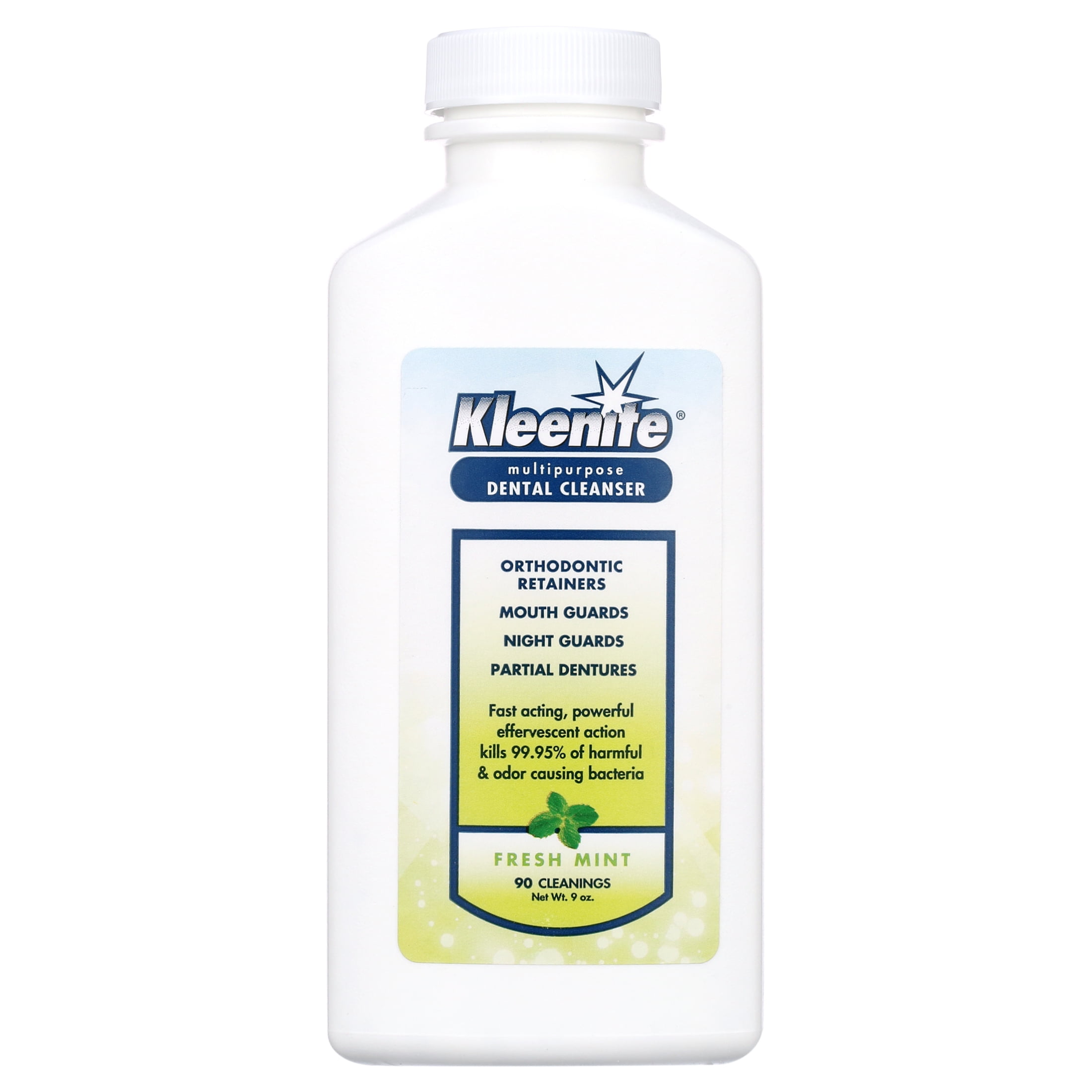 (2 pack) Kleenite Multipurpose Dental Cleaning Formula, Fresh Mint 9 Fl Oz