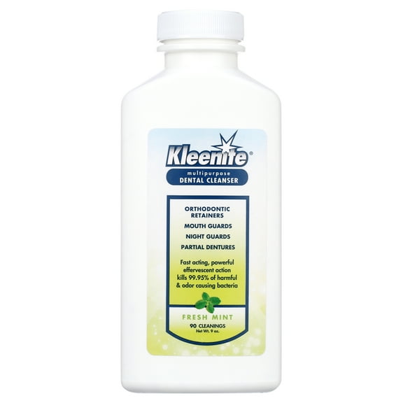Kleenite Multipurpose Dental Cleaning Formula, Fresh Mint 9 Fl Oz