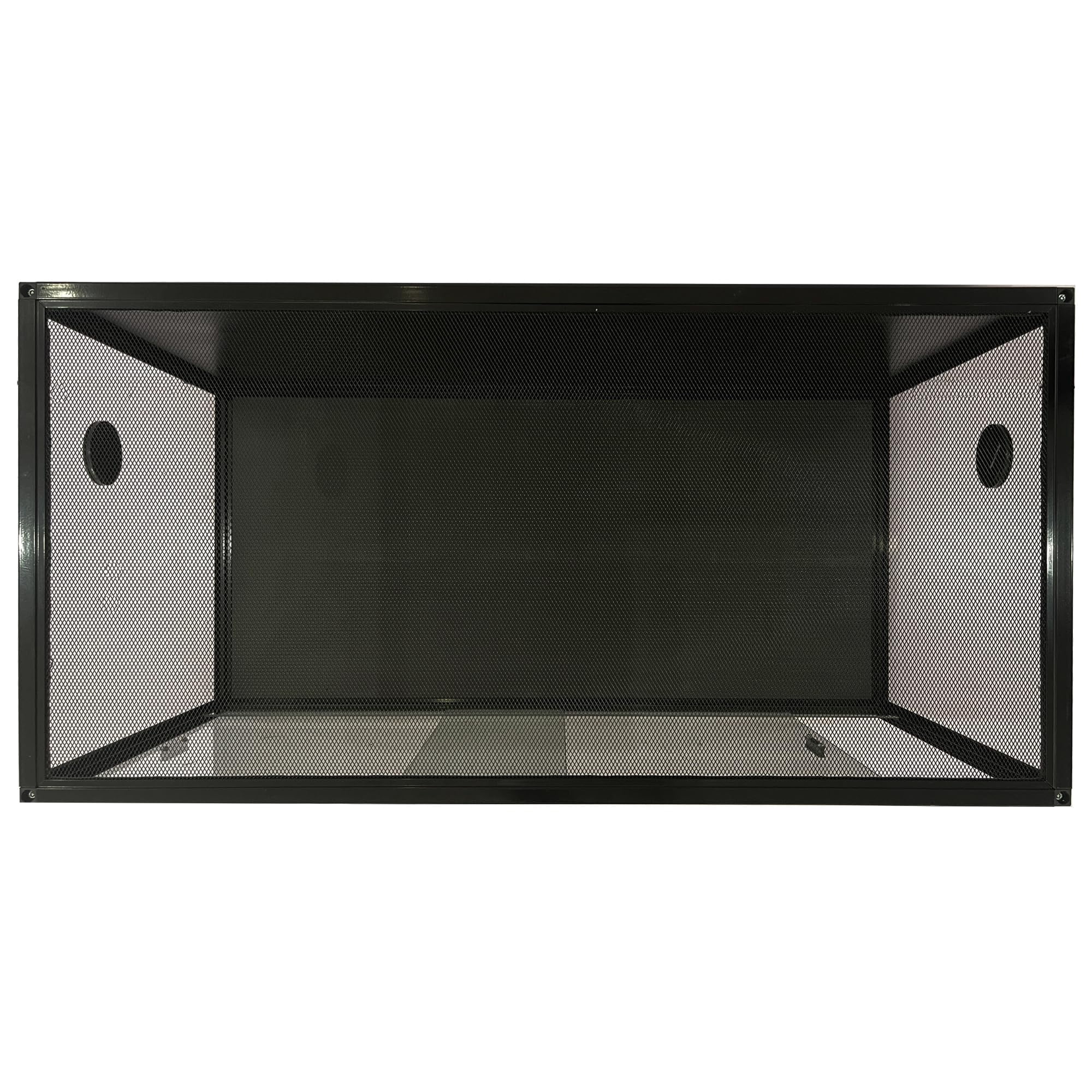 Danolapsi 120 Gallon Reptile Terrarium, 4x2x2 FT Front Opening Glass Enclosure, Reptile Tank with Screen Top Ventilation for Bearded Dragon, Lizard, Chameleon, Snake & Tropical Rainforest Habitat