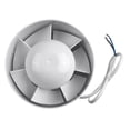 thumbnail image 4 of MYG 4\" 5\" 6\" 100 125 150 mm In-line Extractor Fan Air Blower Fan Bathroom Kitchen, 4 of 9