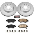 thumbnail image 2 of PowerStop Front Geomet Coated Brake Rotor and Pad Kit Fits: HONDA Select Models CRK694, 2 of 5