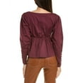 thumbnail image 2 of STAUD womens  Peggy Top, XS, Purple, 2 of 3