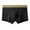 Black, variant on Jalioing Men's Comfort Boxer Briefs Breathable Lightweight Short Leg Trunks Soft Stretchy Cotton Underwear