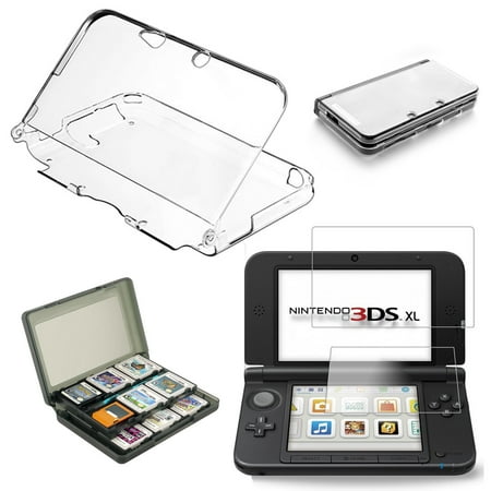TSV Cover Case Screen Protector Game Card Holder for New Nintendo 3DS XL/LL DS