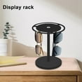 thumbnail image 3 of Wirlsweal Glasses Display Stand 360-Degree Rotating Acrylic Sunglasses Holder Stand Clear Eyewear Display Rack Desktop Organizer, 3 of 10