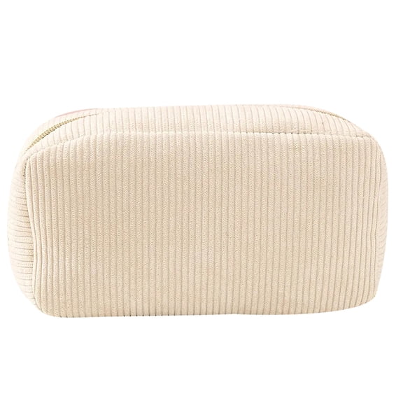 Multifunctional Corduroy Pen Case High Capacity Pencil Case Big Capacity Pen Pouches Travel Pen Storage Bag for Student