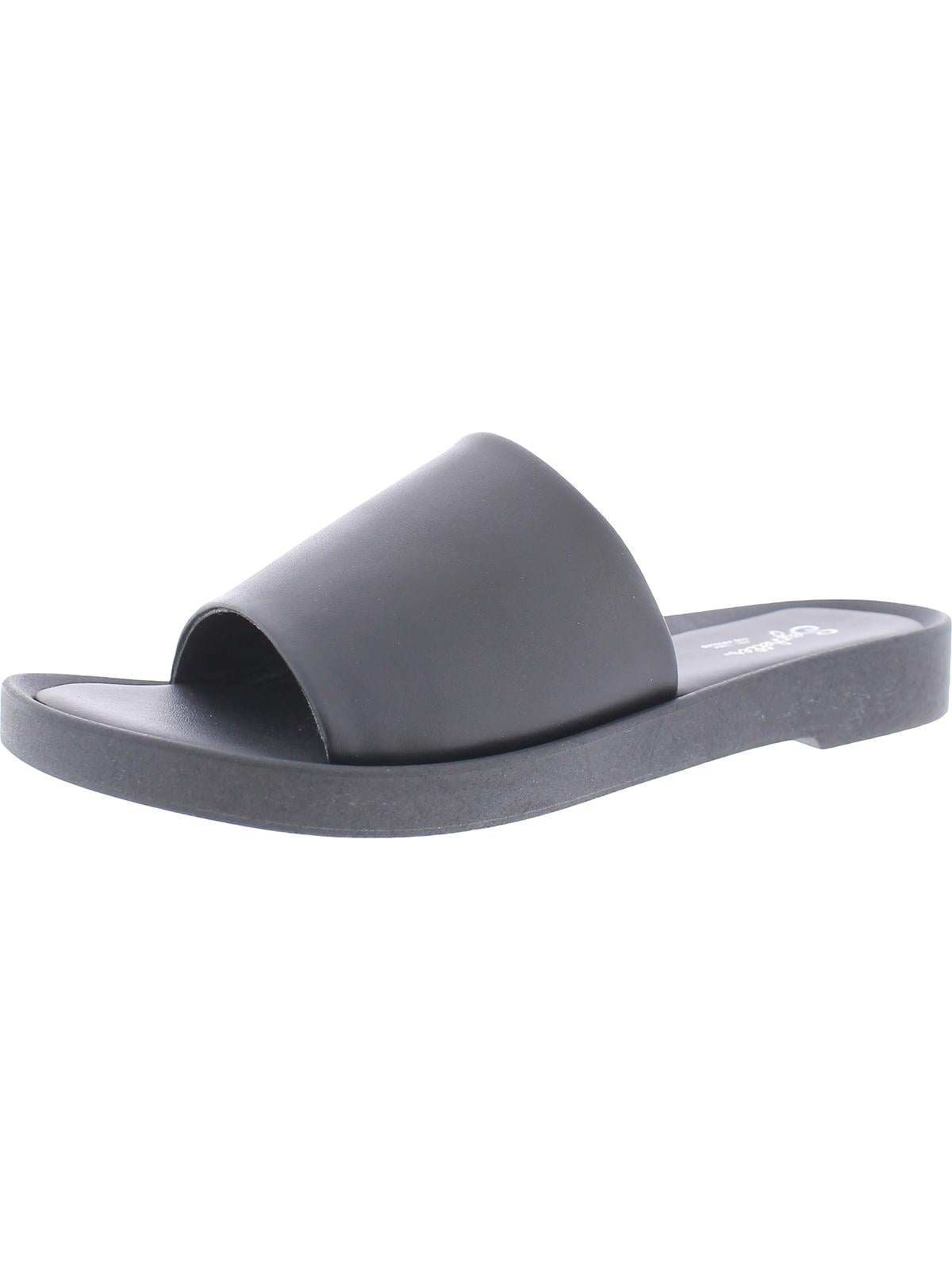 so flip flops black