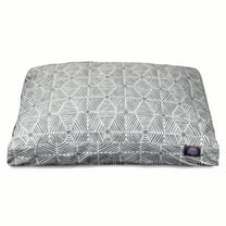 Majestic Pet | Charlie Rectangle Pet Bed For Dogs, Removable Cover, Gray, Small