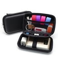 thumbnail image 3 of UDIYO Earphone Storage Case Hard Protector Box Carrying Bag USB Cable Organizer Pouch, 3 of 7