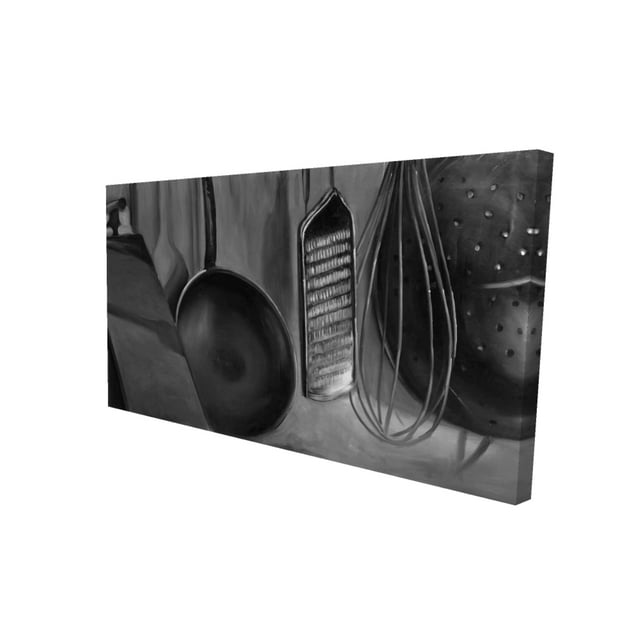 Begin Outils de Cuisine pour CHEF - Imprimé sur Toile par Begin Édition