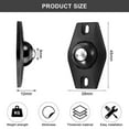 thumbnail image 3 of 20 PCS Mini Swivel Wheels Furniture Wheels Self-Adhesive Casters Wheels 360°Universal Mini Wheel with Roller Ball, 3 of 6