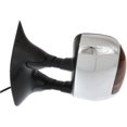 thumbnail image 6 of Geelife Chrome/Black Power Heated Signal Tow Mirrors Pair Set For Ford Super Duty, 6 of 12