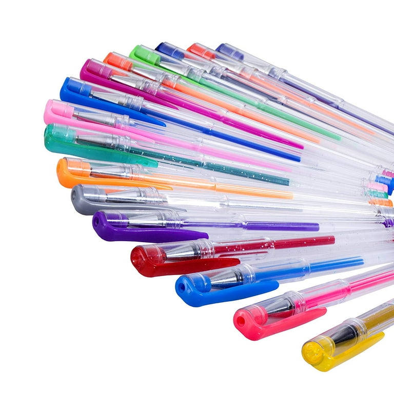 NEW Castle Art Supplies 100 Gel Pens—Adult Coloring Set. High Quality!