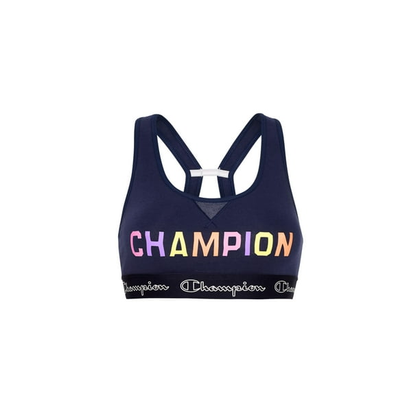 Champion Champion Womens The Authentic Sports Bra, XL, Color Pop