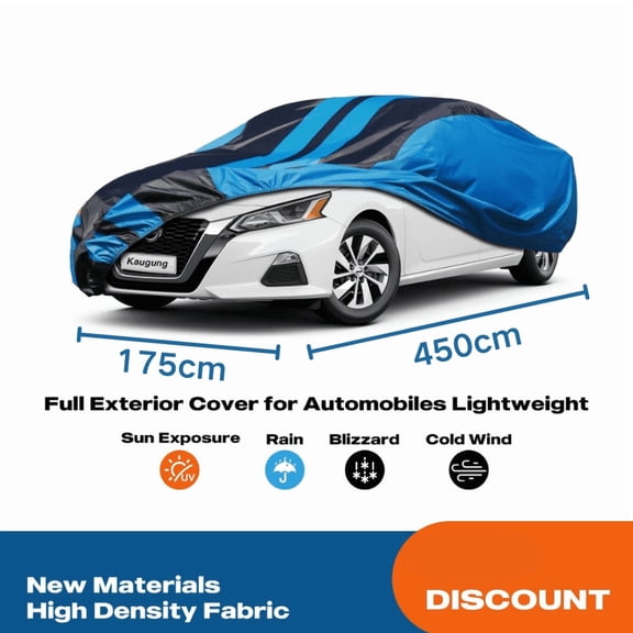 Car Cover Waterproof Custom Fit BMW 1Series, Full Exterior Cover for Automobiles Lightweight Resistant Outdoor Sun UV Rain Dust Snow Wind Protection.