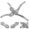 thumbnail image 1 of FOMIYES 2Ud Cleat De De Inoxidable Para Con Base Abierta Y Dos Orificios Para Tornillos, 1 of 8