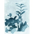 thumbnail image 2 of cartissi 25x32 White Modern Wood Framed Museum Art Print Titled - Blue Seaweed I, 2 of 4